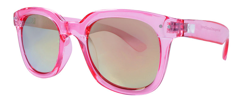 Gloss Crystal Pink / Smoke + Pink Mirror