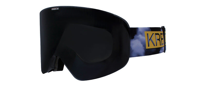 Gloss Black / Smoke - Strap: Clouds
