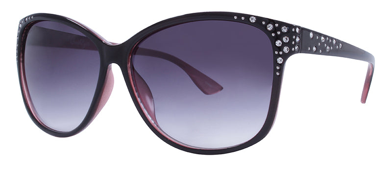 Gloss Pink / Spray Silver + Black Outside / Gradient Smoke