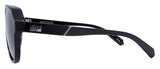Gloss Black / Gunmetal Temple / Smoke