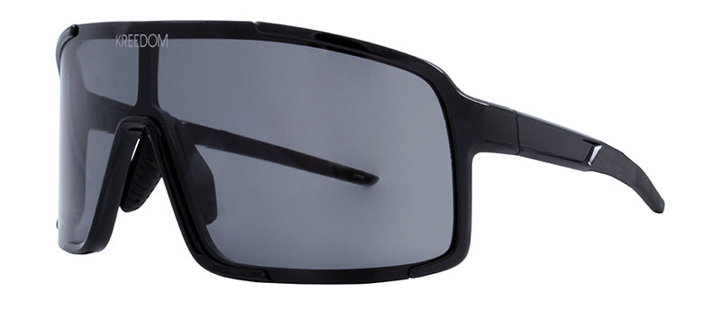 Gloss Black + Black Rubber / Smoke