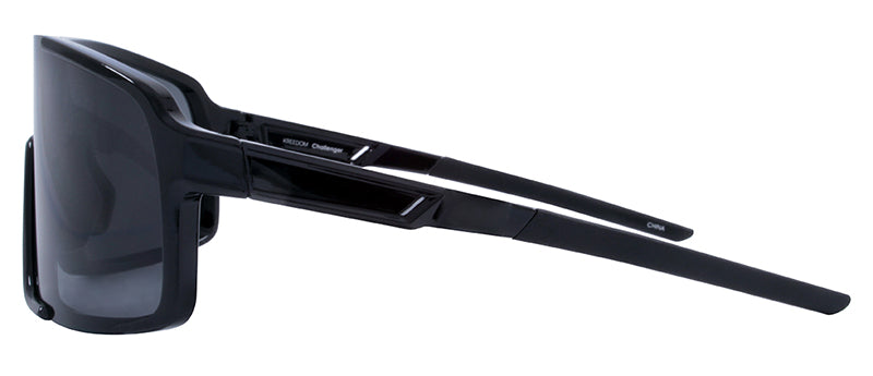 Gloss Black + Black Rubber / Smoke