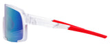 Matte Crystal Clear + Red Rubber / Green + Red Mirror