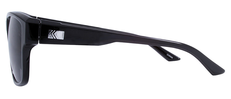 Gloss Black / Black Paint Temple / Smoke