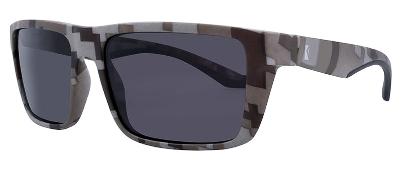 Digital Camo Print + Black Temple / Smoke + Anti-Fog