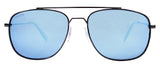 Gloss Dark Gunmetal / Gloss Trans. Grey Temple / Smoke + Real Silver Blue Revo Mirror