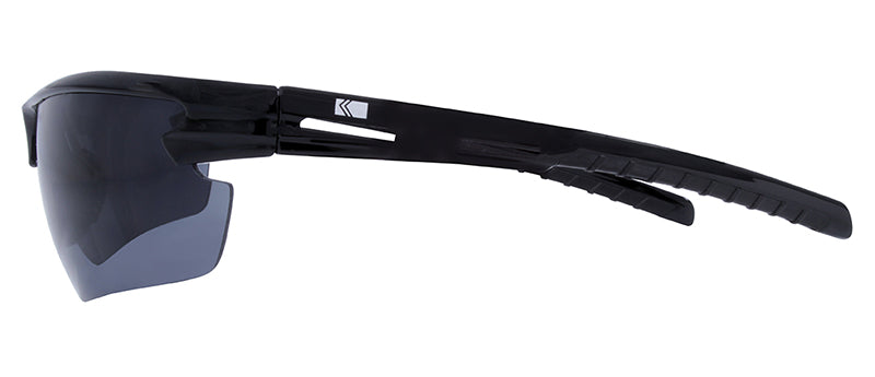 Gloss Black + Black Rubber / Smoke
