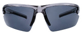 Gloss Crystal Grey + Black Rubber / Smoke