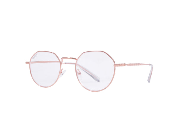 Copper + Clear Temple Tips