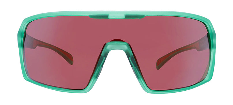 Matte Crystal Green + Tan Rubber / Amber