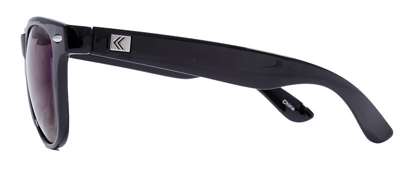 Gloss Black / Smoke + Blue Mirror
