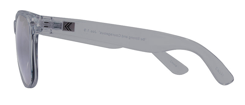 Gloss Crystal Grey / Smoke + Silver Mirror