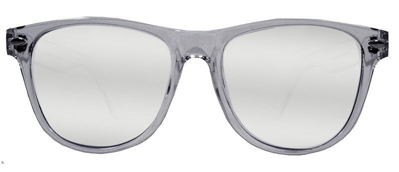 Gloss Crystal Grey / Smoke + Silver Mirror