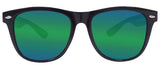 Matte Black / Green + Green Mirror