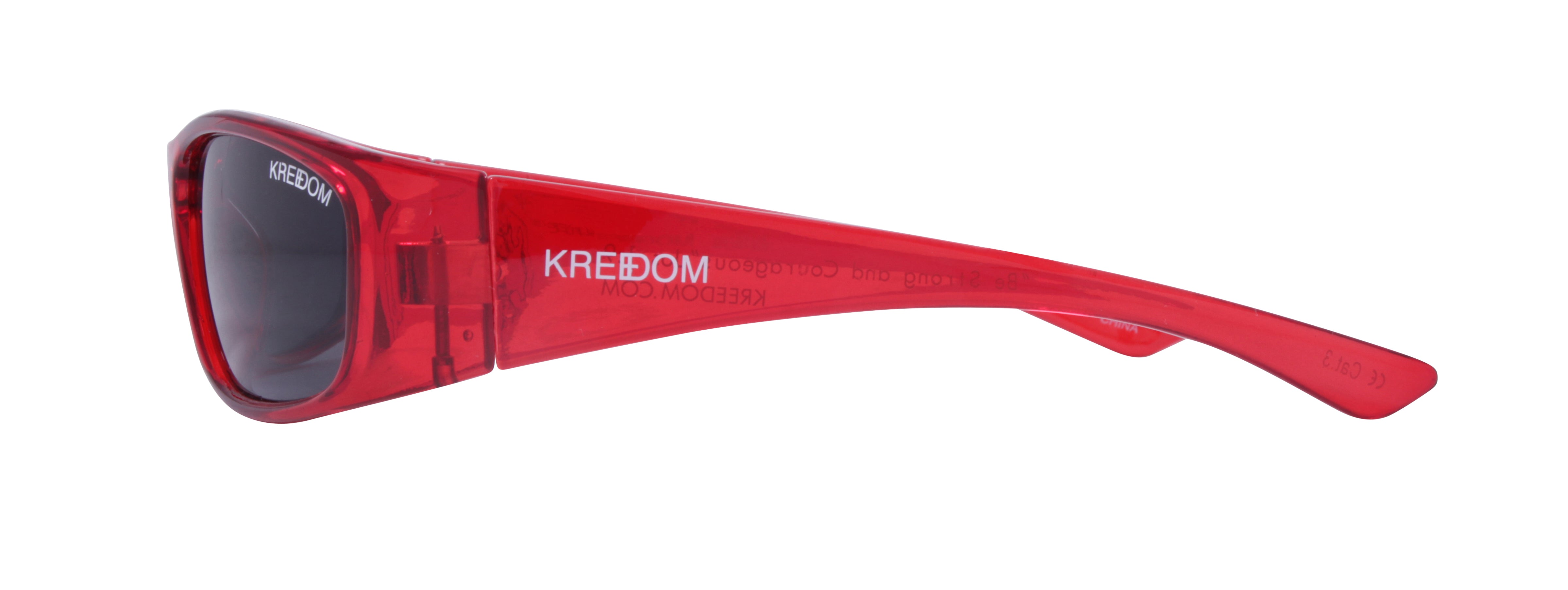 Gloss Crystal Dark Red / Smoke