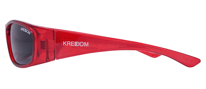 Gloss Crystal Dark Red / Smoke