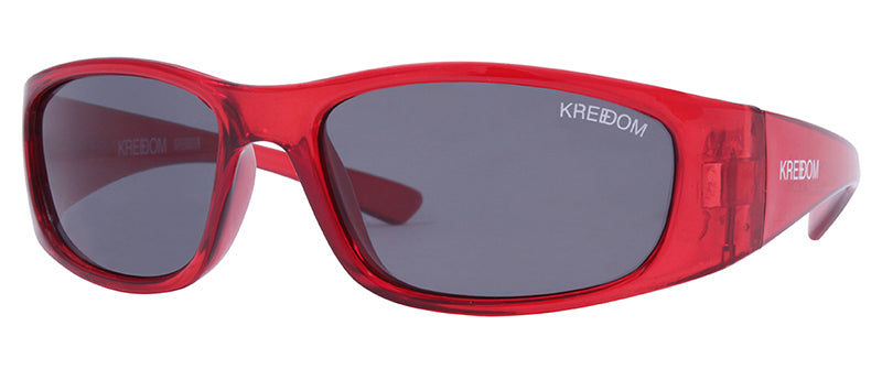 Gloss Crystal Dark Red / Smoke