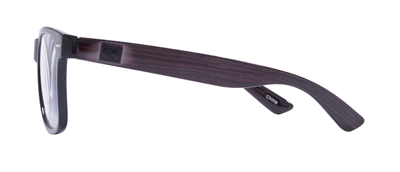 Wood + Gloss Black