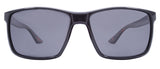 Gloss Black + Tortoise Temples / Smoke