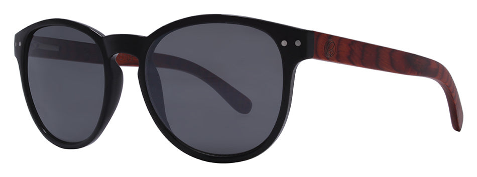 Black + Mahogany / Smoke