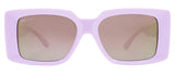 Gloss Purple / Gradient Brown + Purple